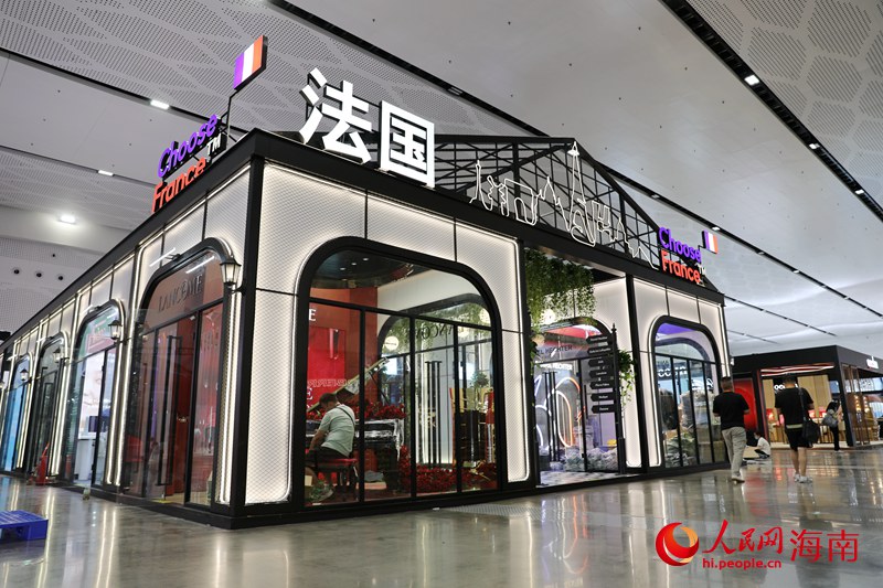 別具一格的展區(qū)。人民網(wǎng) 符武平攝
