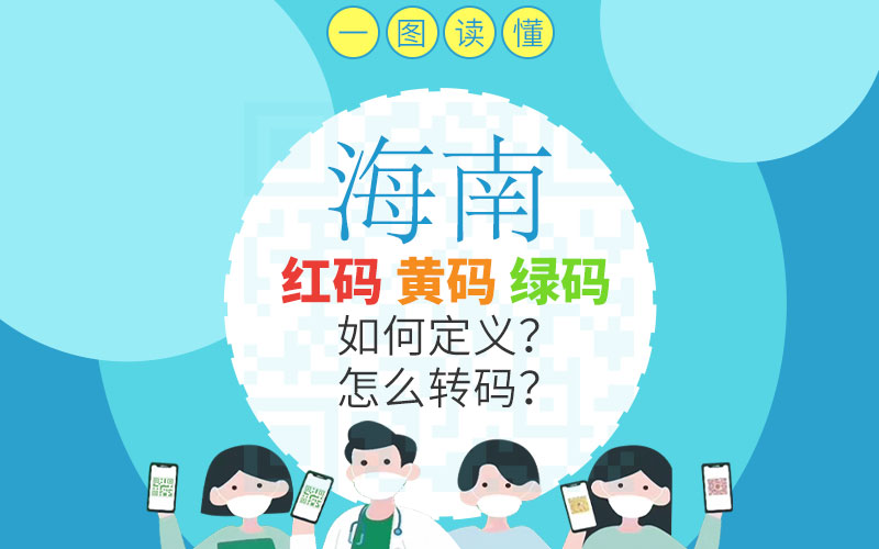 海南“紅碼、黃碼、綠碼”怎么轉(zhuǎn)碼？