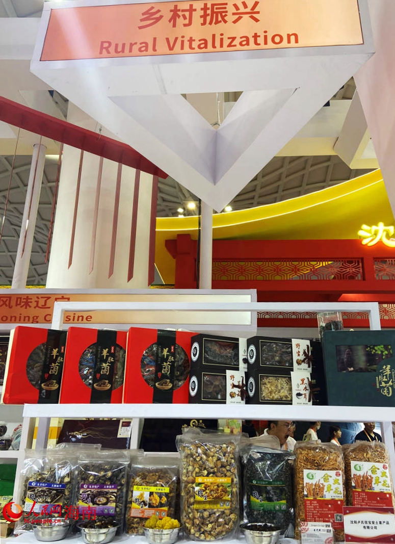 省市區(qū)展館引入了鄉(xiāng)村振興主題，專設了鄉(xiāng)村振興主題展示區(qū)。人民網(wǎng) 陳海燕攝