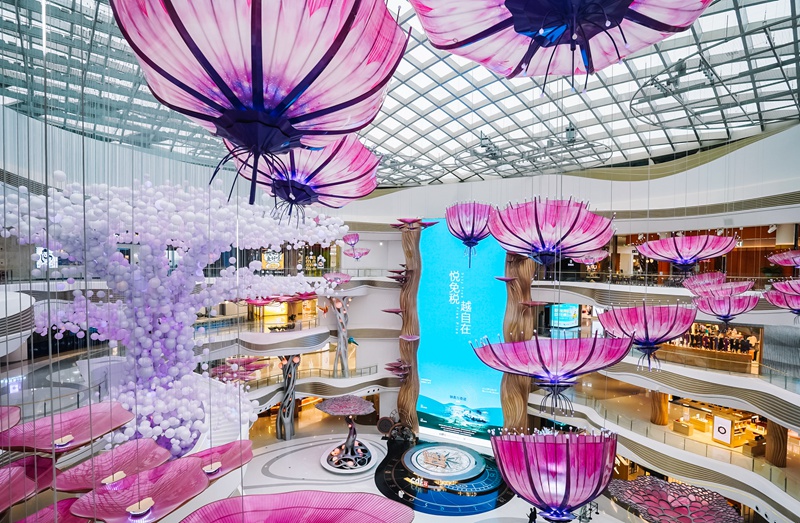 世界最大單體免稅店海口國際免稅城。中國旅游集團(tuán)供圖