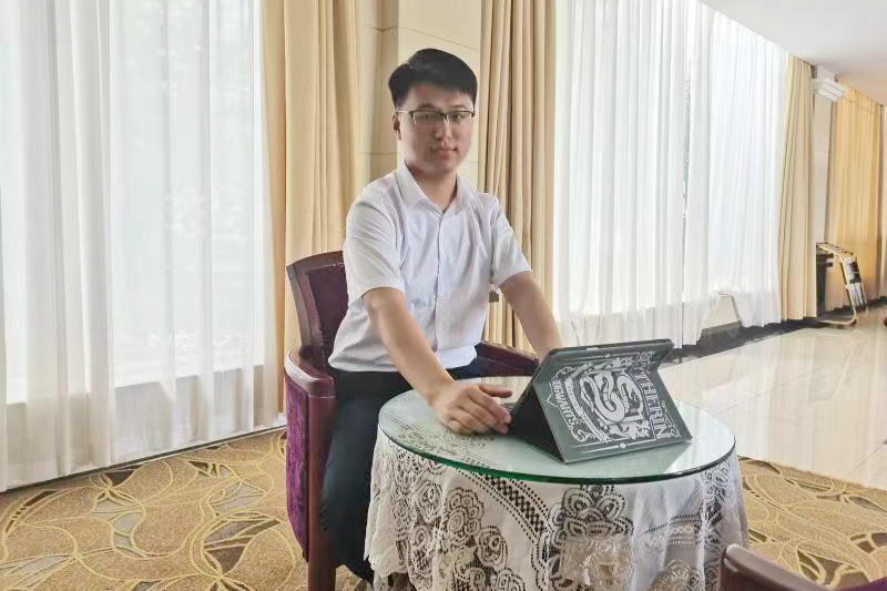 海南大學(xué)畢業(yè)生邵銘豪。受訪者供圖