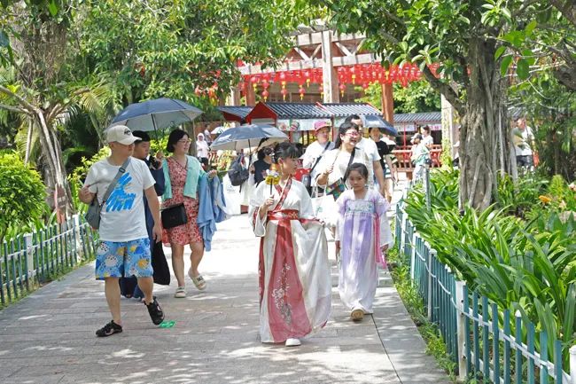 游客在東坡書院內游覽。何文新 攝