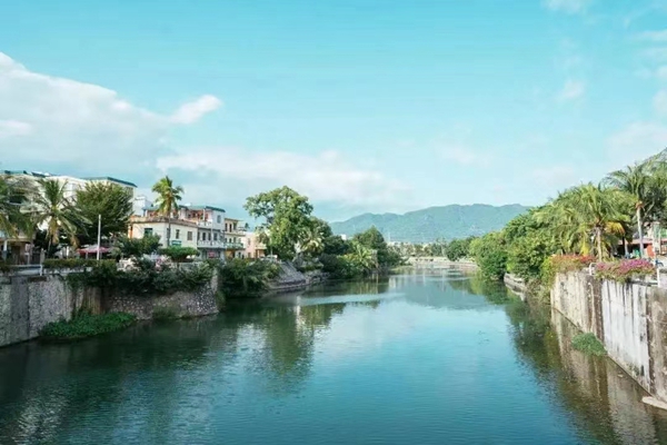 三亞市天涯區(qū)檳榔村村景。天涯區(qū)供圖