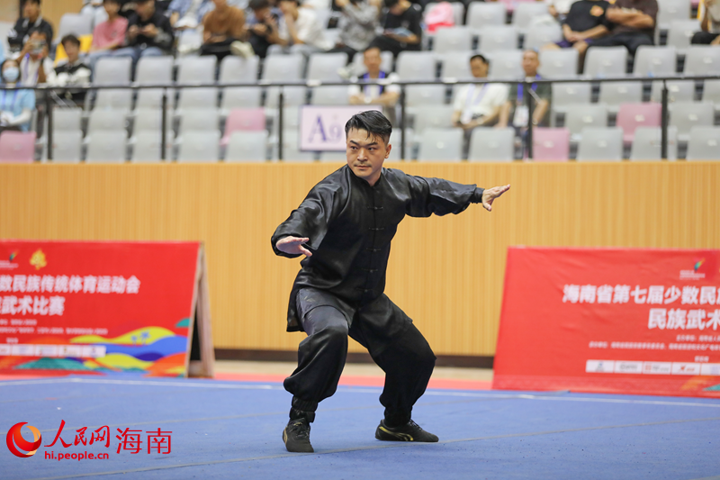 一套“組合拳”，力量感十足。人民網(wǎng)記者 牛良玉攝