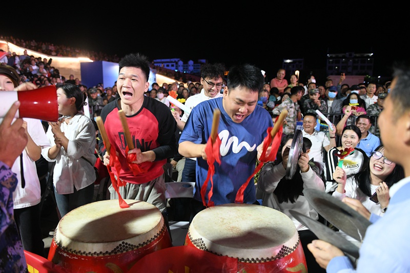 加油鼓勁。主辦方供圖