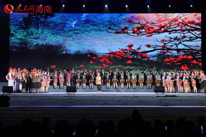 晚會現(xiàn)場。 人民網(wǎng)記者 孟凡盛攝