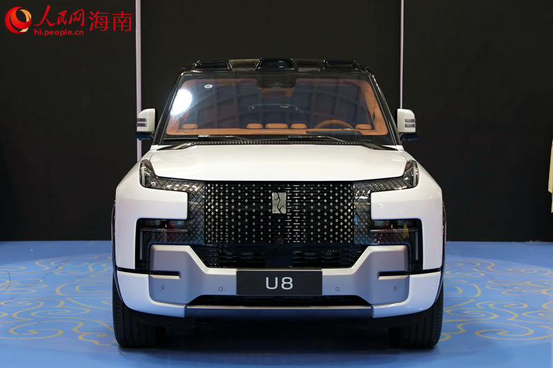 第四屆中國國際消費品博覽會展出的汽車類展品。 人民網(wǎng)記者 孟凡盛攝