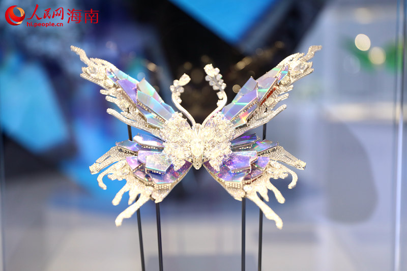 珠寶類展品。 人民網(wǎng)記者 孟凡盛攝