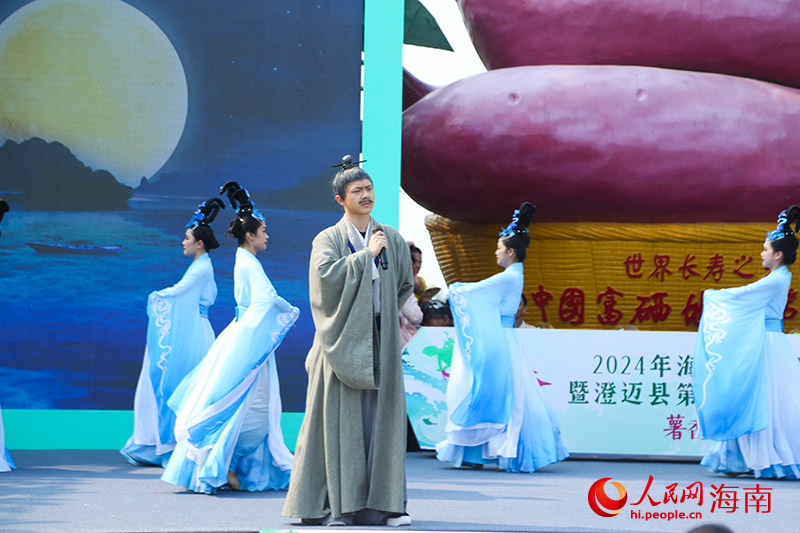 活動(dòng)將“東坡元素”巧妙融入。人民網(wǎng)記者 牛良玉攝