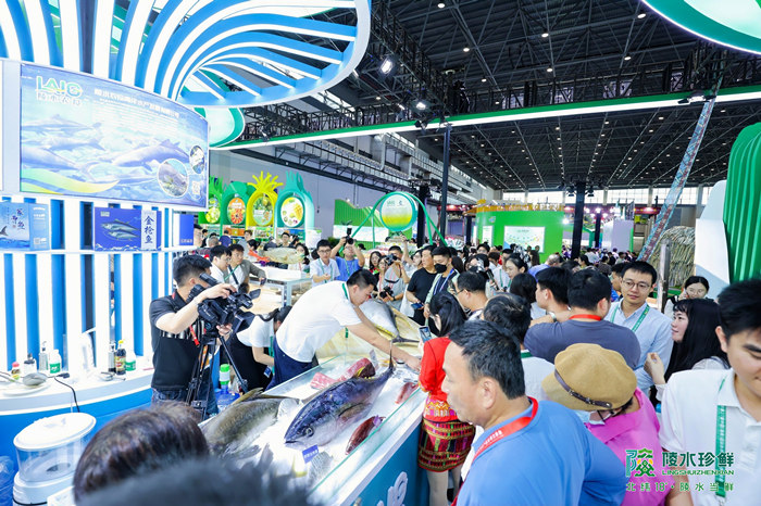 “陵水珍鮮”引客來。陵水融媒中心供圖