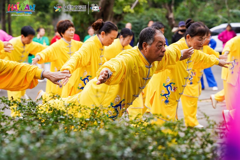 圖說：武術(shù)進景區(qū)、街區(qū)、商圈活動現(xiàn)場。主辦方供圖