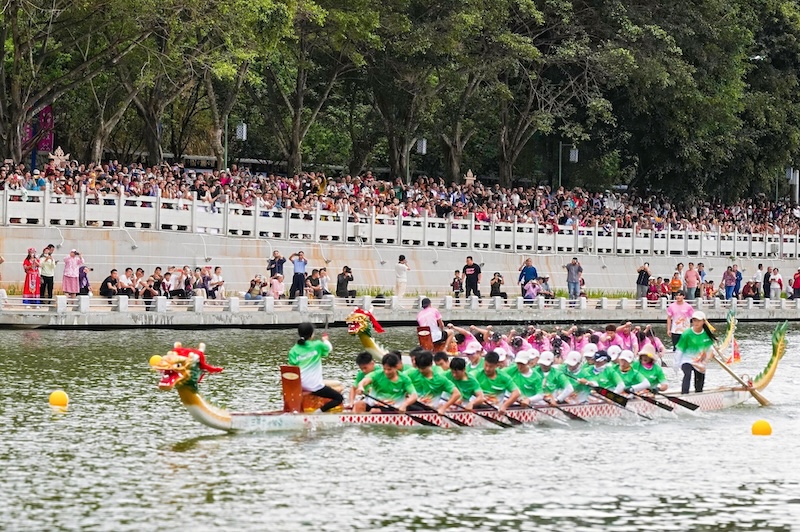 龍舟賽吸粉無(wú)數(shù)
