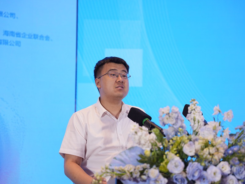 華為海南云業(yè)務負責人于福瀚。