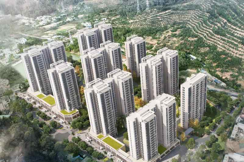 三亞市吉陽區(qū)海羅安置區(qū)（一期）項目效果圖。三亞城運集團供圖